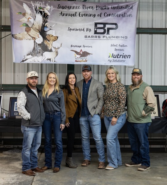 The Barrs team at Ducks Unlimited Event